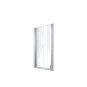 Glaszentrum Hagen - niche niche de douche cabine niche porte niche cloison système pendulaire 100-103cm - Transparent