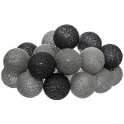 Guirlande pile 16 boules Soft D3,5cm - Atmosphera créateur d'intérieur