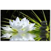 Hxadeco - Tableau deco ambiance zen et fleur de lotus