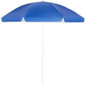 Kingsleeve - Parasol inclinable Parasol de jardin avec protection UV50+ Parasol de plage réglable 180 ou 200 cm blau - 180cm (de)