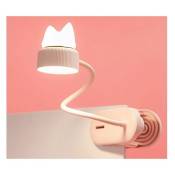 Lampe de bureau,LAMPE a pince flexible avec Veilleuse