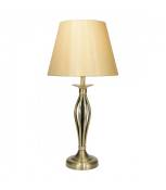 Lampe de table Bybliss Laiton antique 1 ampoule 52,5cm