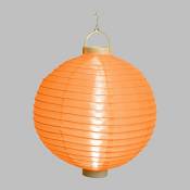 Lanterne Lumineuse lampion en Tissu plastifié Orange