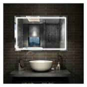 Miroir de salle de bain anti-buée 100x80cm