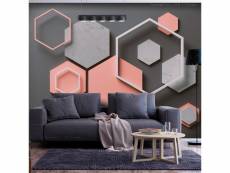Papier peint - hexagon plan [100x70]