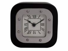 Paris prix - horloge à poser "vouman" 17cm argent