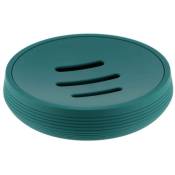 Porte savon strie abs + rubber - vert fonce Tendance