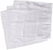 Soleil d'ocre Galaxy Serviette de Table, Polyester, Blanc, 45 x 45 cm