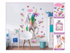 Sticker mural xl magical unicorn