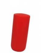 Tabouret Sway H 50 cm - Thelermont Hupton rouge en plastique
