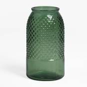 Vase en verre recyclé (27,5 cm) Dinte Sklum Vert Choux