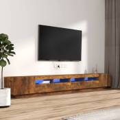 Vidaxl - Ensemble de meubles tv avec lumières led
