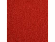 Vidaxl tapis pour exposition 1 x 12 m rouge 30080