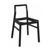Base de chaise en frêne noir Verona - Hans K