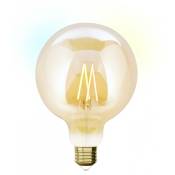 Centrale Brico - Ampoule led à filament ambré Globe 125 mm E27 806Lm 60W blancs variables, jedi