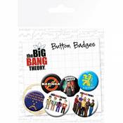 GB eye LTD, The Big Bang Theory, Character Icons, Set de Boutons