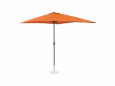 Grand parasol de jardin rectangulaire 200 x 300 cm orange helloshop26 14_0007558