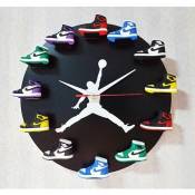 Horloge murale 3d modèle de chaussure 3d meubles de