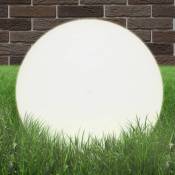 Lampe à led sous forme de boule Sphérique 50 cm pmma - Blanc