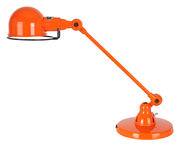 Lampe de table Signal / 1 bras - L 40 cm - Jieldé orange en métal