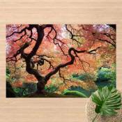 Micasia - Tapis en vinyle - Japanese Garden - Paysage 2:3 Dimension HxL: 80cm x 120cm