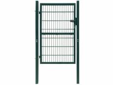 Moderne clôtures et barrières reference yaoundé portillon de jardin 2d (single) vert 106 x 170 cm