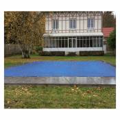 Nappe d'hivernage 4.5 x 8.5m pour piscine Bleu - Bleu