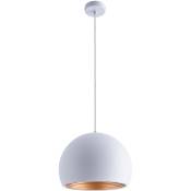 Paco Home - Suspension Lampe De Cuisine Lampe De Table à Manger Ø36cm Intérieur Doré Sans ampoules, Or blanc