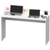 Table bureau Haley, panneau de particules et mélamine haute densité, 77 x 131,5 x 45 cm