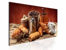 Tableau nature morte morning delight taille 150 x 50 cm PD11859-150-50