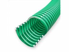 Tuyau d'aspiration à pression diamètre 20 mm (3par4") spirale renforcement vert helloshop26 16_0002922