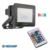 Velamp PADLIGHT-RGB : projecteur LED SMD 20W RGB avec