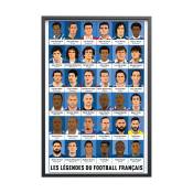 Affiche Foot - Les Légendes du foot français