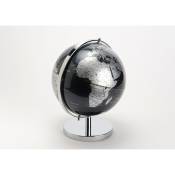 Amadeus - Globe monde noir/silver - Noir
