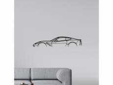 Chevrolet - corvette c7 - décoration murale en métal