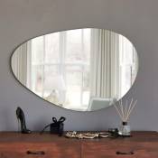 Cotecosy - Miroir décoratif Dalila 90x60cm Verre - Transparent