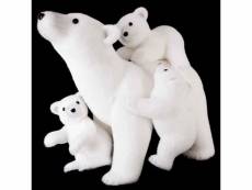 Famille ours h 42 cm - feeric christmas