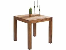 Finebuy table à manger bois massif table de cuisine design sheesham | table de salle à manger style maison de campagne table en bois meubles en bois n
