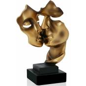 Gabrielle - Sculpture Moderne, d'or Abstrait Art Figurines,