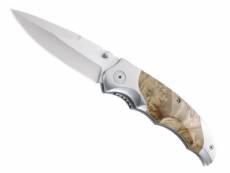 Herbertz - 278211 - couteau herbertz bois de racine 11cm inox + clip