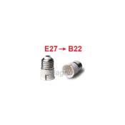 Leclubled - Douille Adaptateur E27 vers B22 pour Lampes et Ampoules