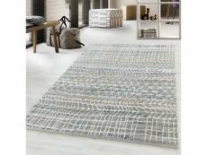 Line - tapis rayures marron 80 x 150 cm ROYAL801504810BROWN