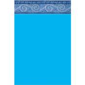 Liner Piscine 75/100 Bleu foncé frise Carthage 6.10