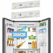 Prénfle 2 Pièces Réfrigérateurs de Remplacement Panneau Lumineux led Congélateur Réfrigérateur Barre Lumineuse pour sw BX02B dc 12V