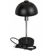 Retro - Lampe de table noire en métal 32 cm