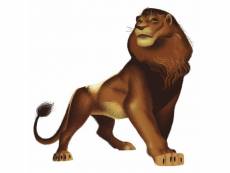 Sticker geant simba film le roi lion disney 64 x 66 cm