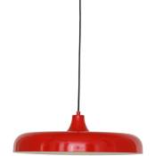 Suspension Krisip - rouge - métal - 50 cm - E27 (grande