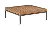 Table basse Level / 81 x 81 cm - Bambou - Houe bois naturel en bois