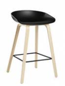 Tabouret de bar About a stool AAS 32 / H 65 cm - Plastique