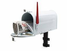 Us mailbox boite aux lettres design américain blanc